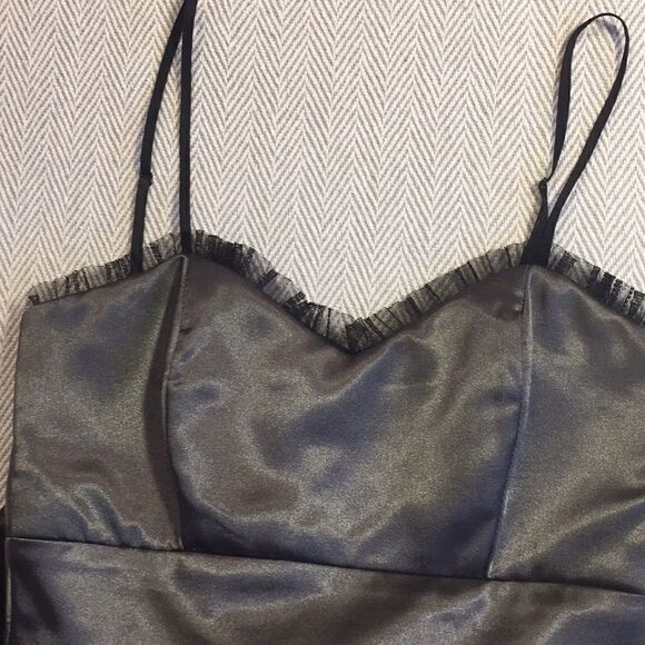 TRIXXI JUNIORS SZ 3  Dress, party dress Pit to Pit 14" FLOWY ON BOTTOM - Picture 8 of 11